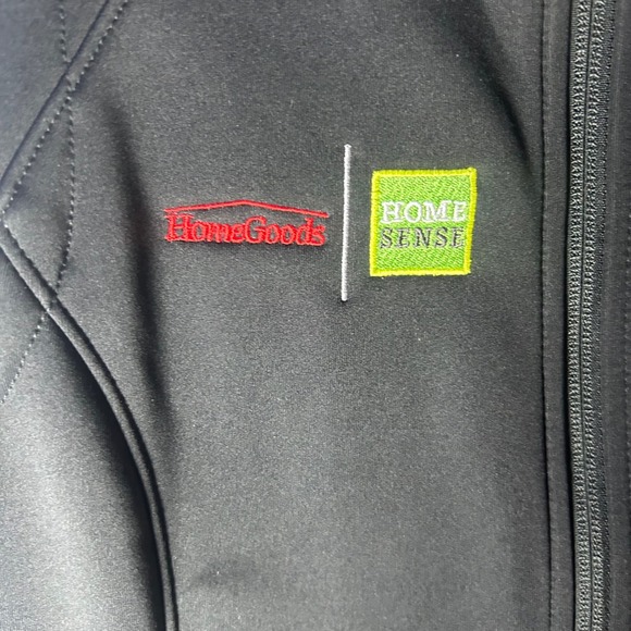 The North Face Womens Soft Shell Vest Black Full Zip TJX Logo Embroidered Size M - Picture 2 of 8